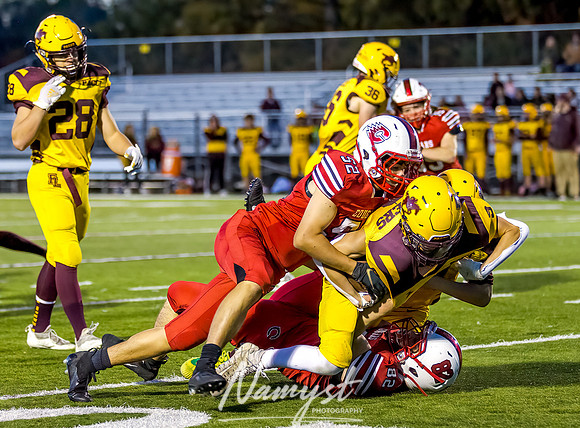 Centennial vs Forest Lake JV Varsity Football Game 106