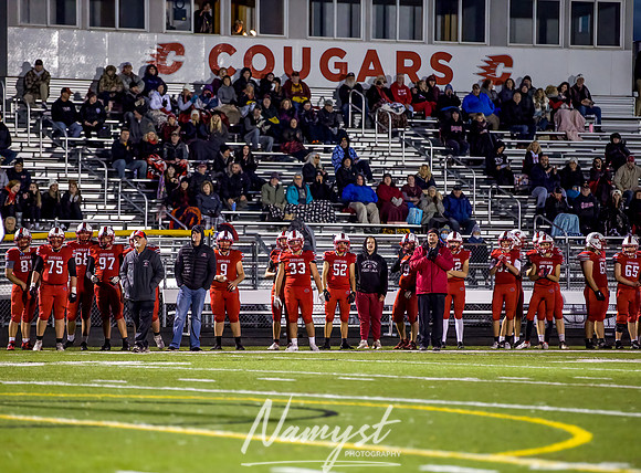 Centennial vs Forest Lake JV Varsity Football Game 128
