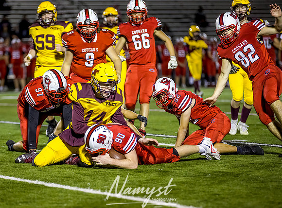 Centennial vs Forest Lake JV Varsity Football Game 150