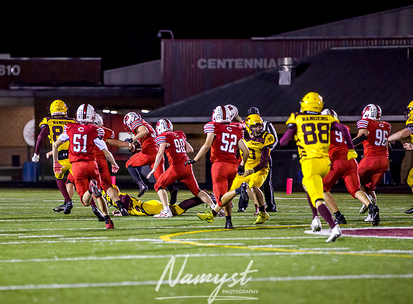 Centennial vs Forest Lake JV Varsity Football Game 167