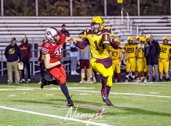 Centennial vs Forest Lake JV Varsity Football Game 173