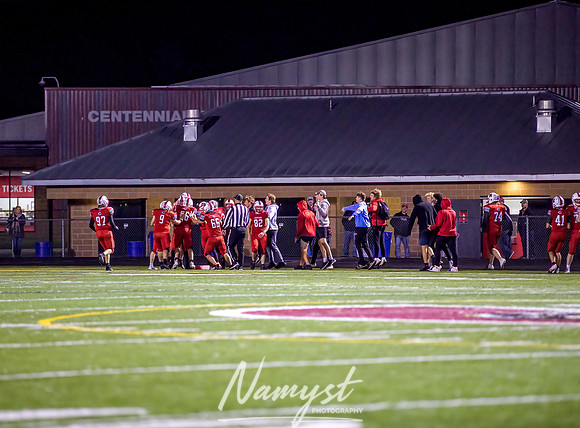 Centennial vs Forest Lake JV Varsity Football Game 171