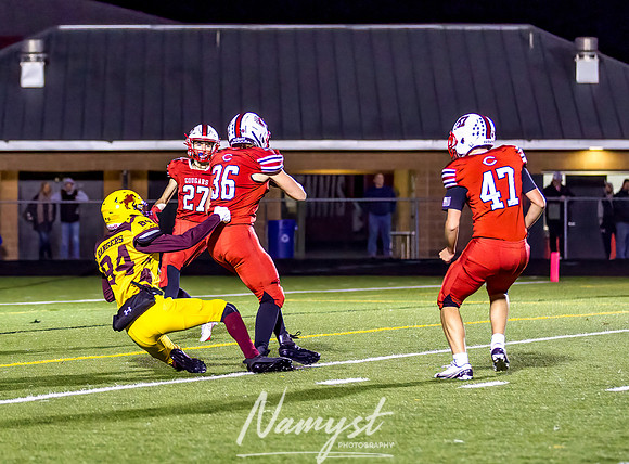 Centennial vs Forest Lake JV Varsity Football Game 206