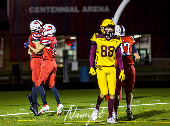 Centennial vs Forest Lake JV Varsity Football Game 209
