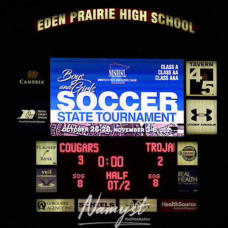 Centennial vs Wayzata Girls Varsity Soccer State Quarterfinals Game 127