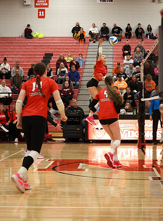 Centennial vs Anoka Girls Varsity Volleyball 317