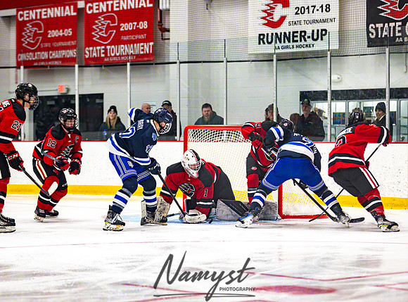 Centennial vs St. Thomas Academy Varsity Hockey 128