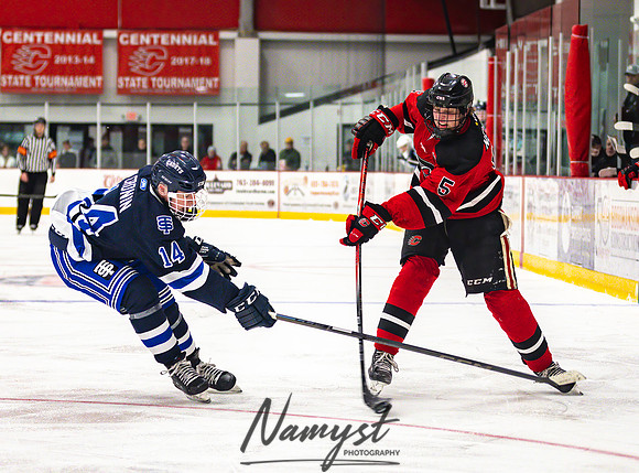 Centennial vs St. Thomas Academy Varsity Hockey 131