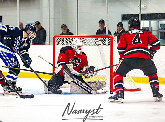 Centennial vs St. Thomas Academy Varsity Hockey 143
