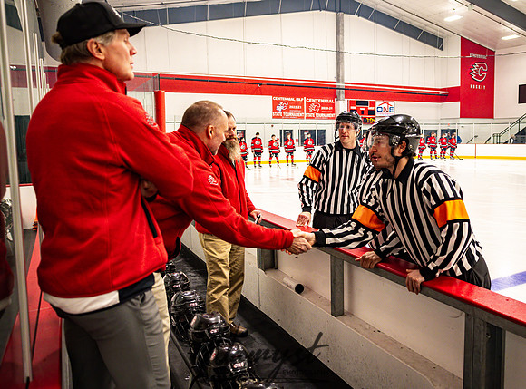 Centennial vs St. Thomas Academy Varsity Hockey 17