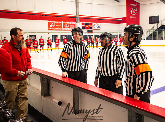 Centennial vs St. Thomas Academy Varsity Hockey 19