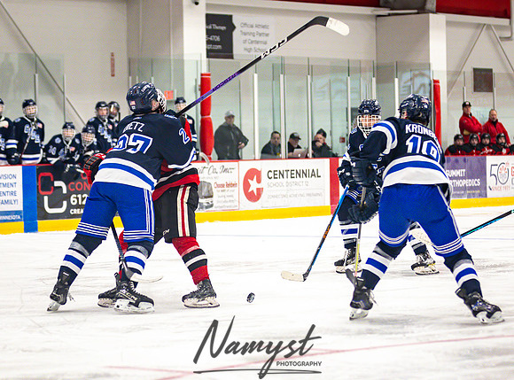 Centennial vs St. Thomas Academy Varsity Hockey 204