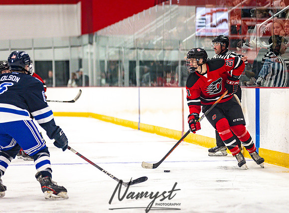 Centennial vs St. Thomas Academy Varsity Hockey 218
