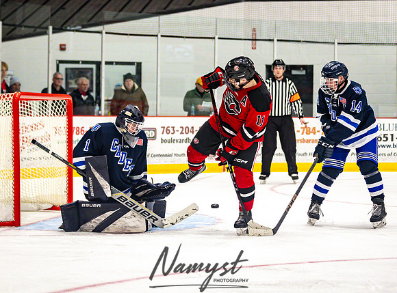 Centennial vs St. Thomas Academy Varsity Hockey 221