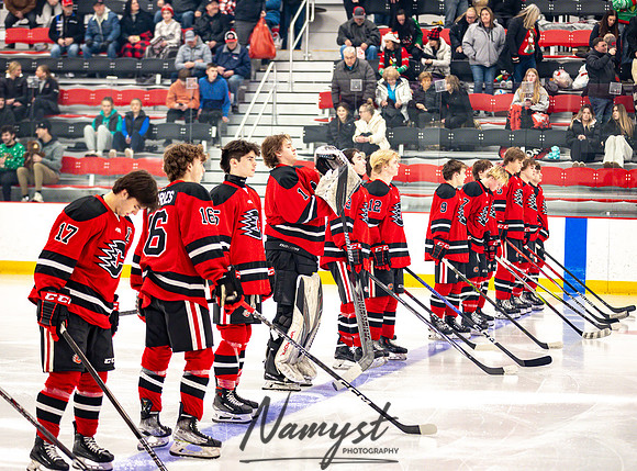 Centennial vs St. Thomas Academy Varsity Hockey 28