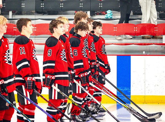Centennial vs St. Thomas Academy Varsity Hockey 45