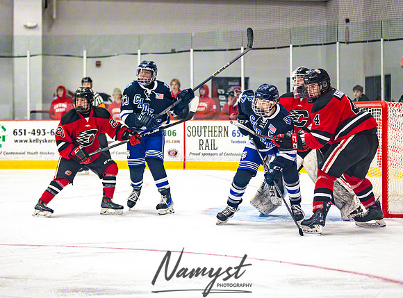 Centennial vs St. Thomas Academy Varsity Hockey 74