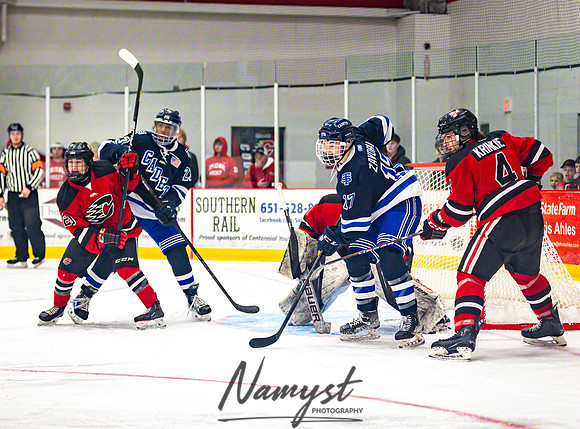 Centennial vs St. Thomas Academy Varsity Hockey 75