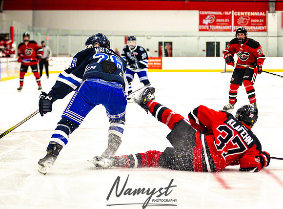 Centennial vs St. Thomas Academy JV Hockey 120