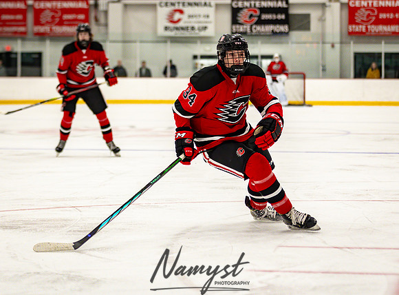 Centennial vs St. Thomas Academy JV Hockey 75