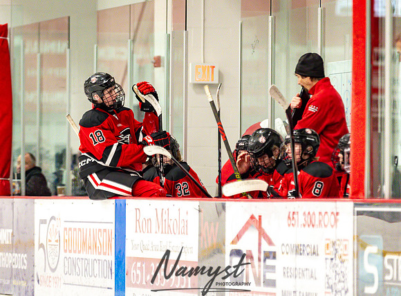 Centennial vs St. Thomas Academy JV Hockey 95