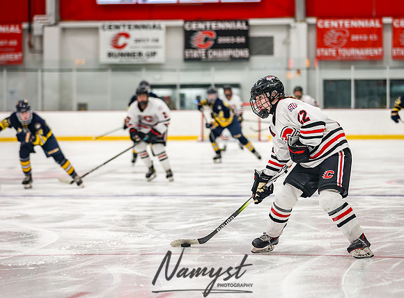 Centennial vs Wayzata Varsity Hockey 180