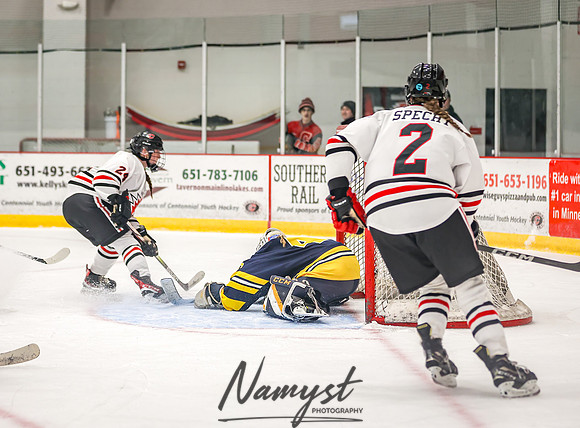 Centennial vs Wayzata JV Hockey 91