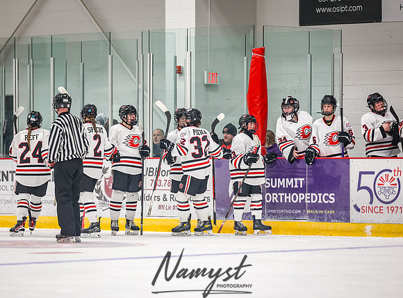 Centennial vs Wayzata JV Hockey 97