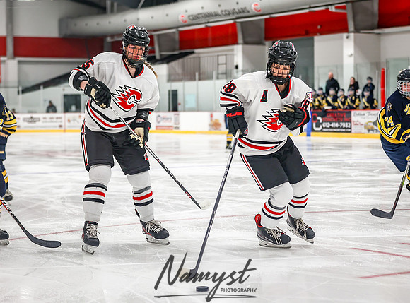 Centennial vs Wayzata Varsity Hockey 99