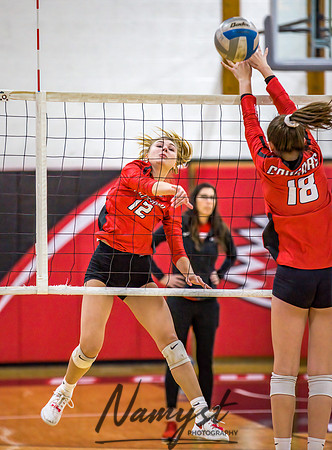 Centennial vs Cambridge Isanti Girls Varsity Volleyball 001