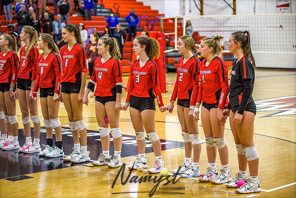 Centennial vs Cambridge Isanti Girls Varsity Volleyball 020