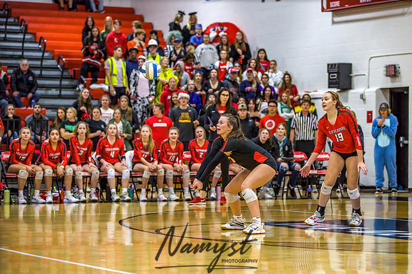Centennial vs Cambridge Isanti Girls Varsity Volleyball 031