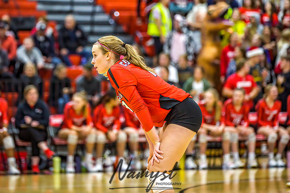 Centennial vs Cambridge Isanti Girls Varsity Volleyball 045