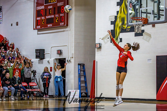 Centennial vs Cambridge Isanti Girls Varsity Volleyball 048