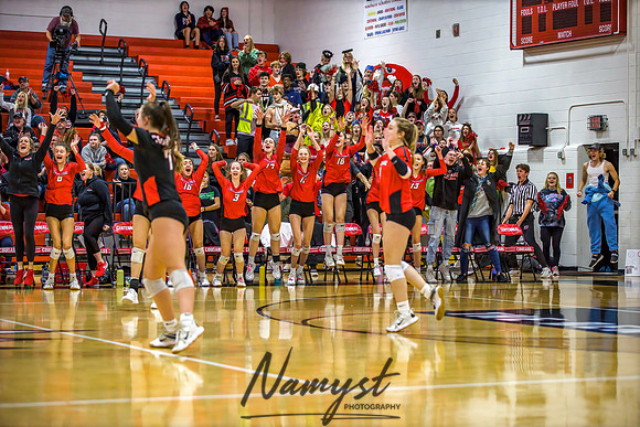 Centennial vs Cambridge Isanti Girls Varsity Volleyball 053