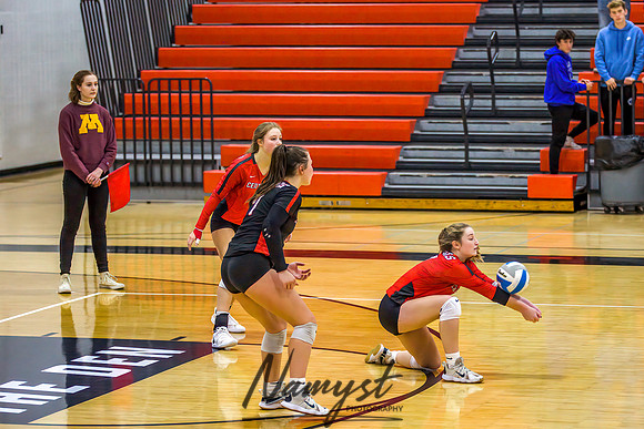 Centennial vs Cambridge Isanti Girls Varsity Volleyball 115