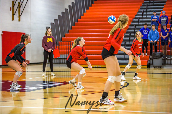 Centennial vs Cambridge Isanti Girls Varsity Volleyball 124