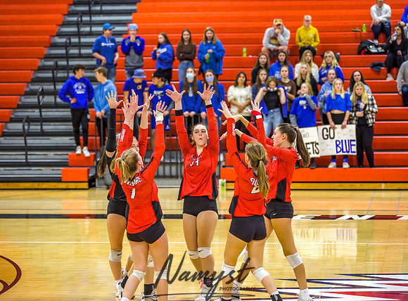 Centennial vs Cambridge Isanti Girls Varsity Volleyball 128