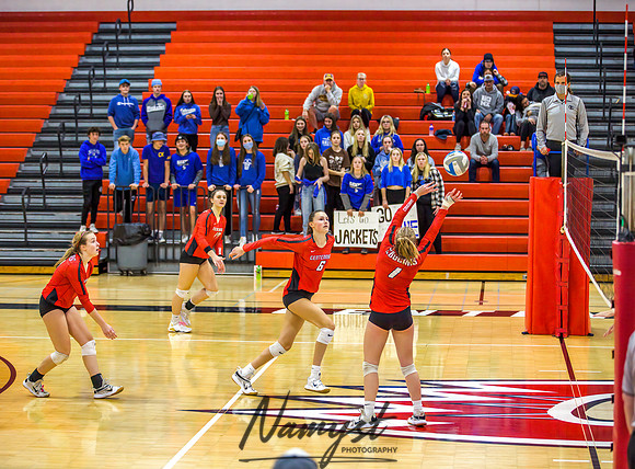 Centennial vs Cambridge Isanti Girls Varsity Volleyball 129