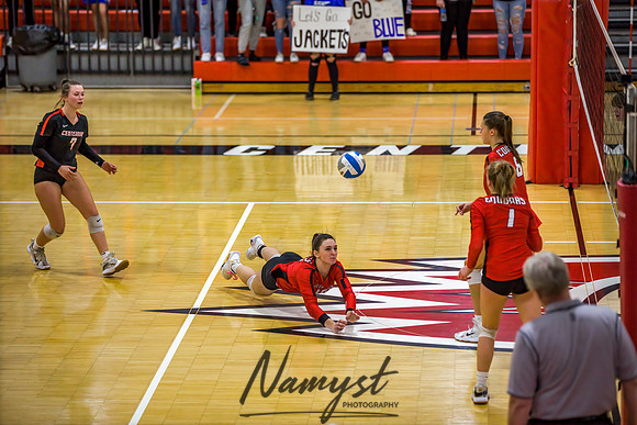 Centennial vs Cambridge Isanti Girls Varsity Volleyball 132