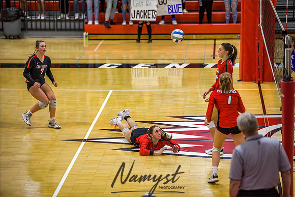 Centennial vs Cambridge Isanti Girls Varsity Volleyball 133