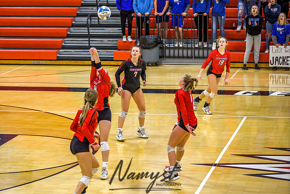 Centennial vs Cambridge Isanti Girls Varsity Volleyball 144