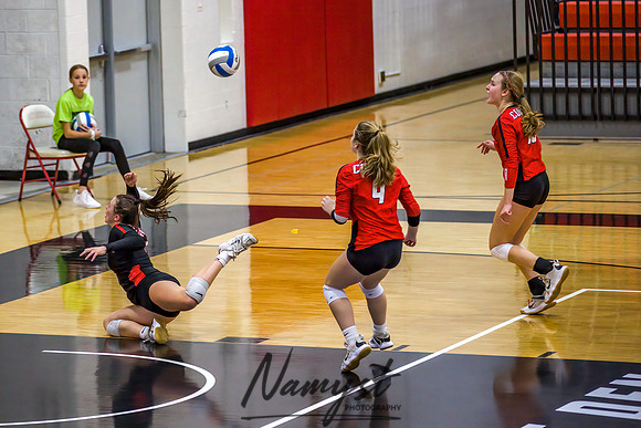 Centennial vs Cambridge Isanti Girls Varsity Volleyball 147