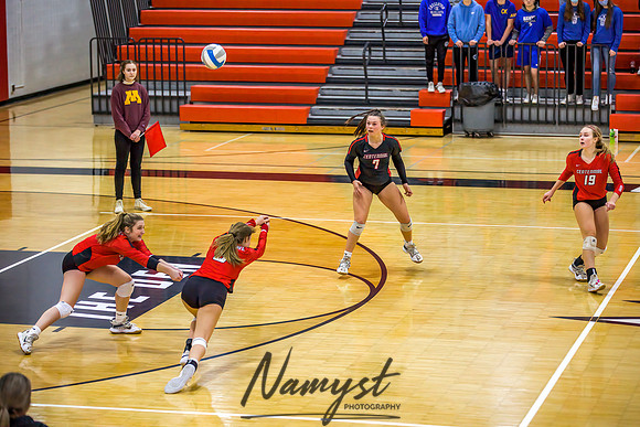 Centennial vs Cambridge Isanti Girls Varsity Volleyball 146