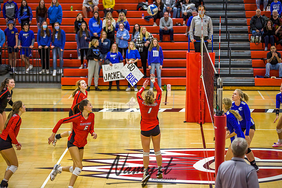 Centennial vs Cambridge Isanti Girls Varsity Volleyball 150
