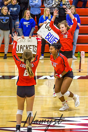 Centennial vs Cambridge Isanti Girls Varsity Volleyball 155