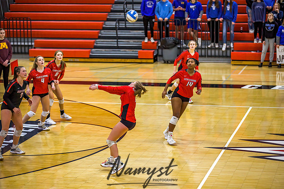 Centennial vs Cambridge Isanti Girls Varsity Volleyball 151
