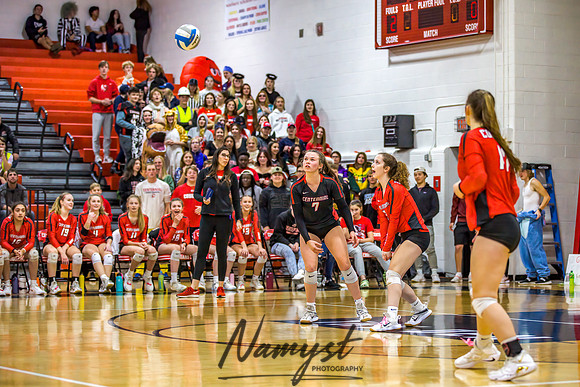 Centennial vs Cambridge Isanti Girls Varsity Volleyball 163