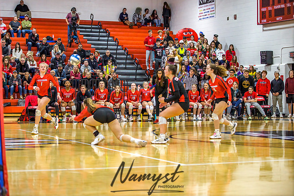 Centennial vs Cambridge Isanti Girls Varsity Volleyball 166