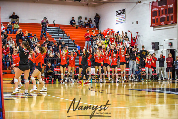 Centennial vs Cambridge Isanti Girls Varsity Volleyball 168